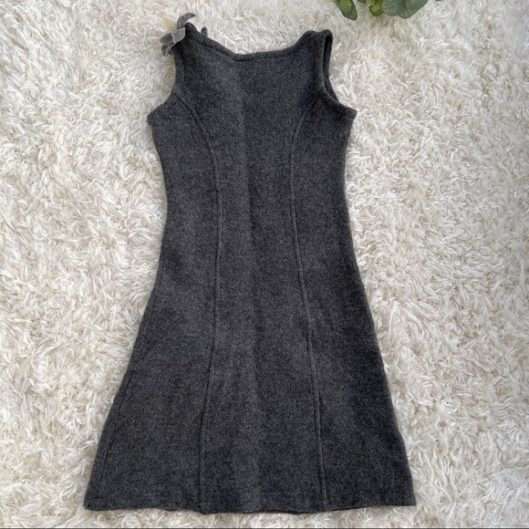 Anthropologie Girls from Savoy grey wool dress - Picture 6 of 9